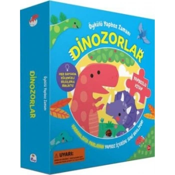Öykülü Yapboz Zamanı - Dinazorlar - İndigo Çocuk