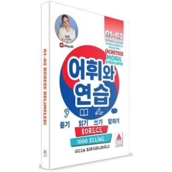 Korece A1-A2 Kelimeleri (word and use) - Gizem Burdurluoğlu - Delta Kültür Yayınevi