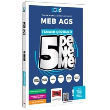 2026 MEB-AGS Tüm Dersler Tamamı Çözümlü 5 Deneme-Yargı Yayınları