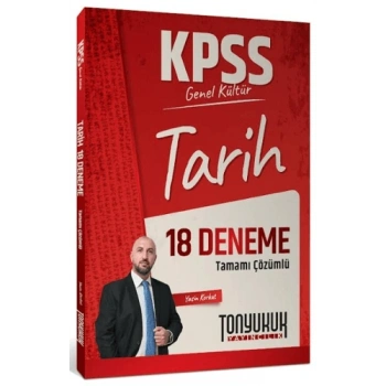 KPSS Genel Kültür Tarih Tamamı Çözümlü 18 Deneme-Kolektif-Tonyukuk Yayıncılık