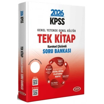 2026 KPSS Lisans Soru Bankası Tek Kitap(İADESİZ) Karekod Çözümlü - Data Yayınları