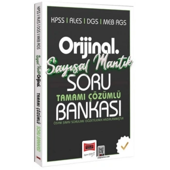 2026 KPSS ALES DGS MEB-AGS Sayısal Mantık Soru-Yargı Yayınları