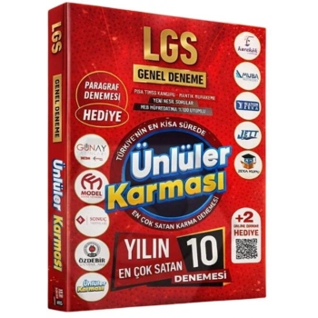 8.Sınıf Lgs 10 Lu Deneme-Ünlüler Karması