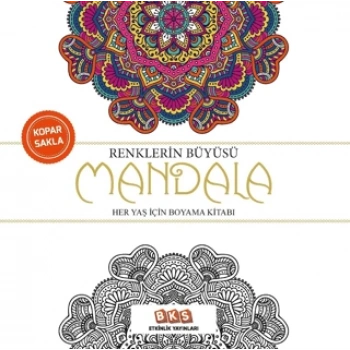 Renklerin Büyüsü-Her Yaş İçin Mandala-BKS Etkinlik Yayınları