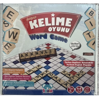 Kelime Oyunu-(Ahşap)-Aklımda Zeka Oyunları