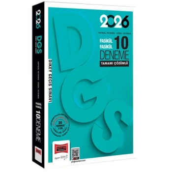 2026 DGS Vip Tamamı Çözümlü Sayısal Sözel Yetenek 10 Deneme Yargı Yayınları