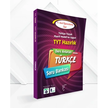 11.Sınıf TYT Hazırlık Ders Anlatan Türkçe Soru Bankası-Karekök Yayınları