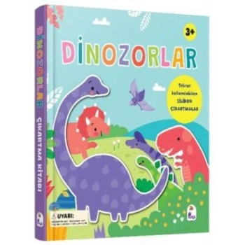 Silikon Çıkartmalı Dinazorlar - Holly Morris - İndigo Çocuk