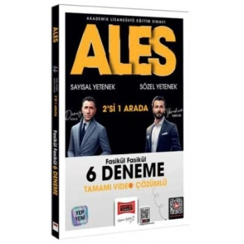 2026 ALES Sayısal Sözel 2 si Bir Arada 6 Deneme-Yargı Yayınları