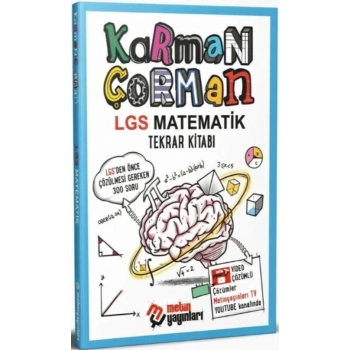 LGS Karman Çorman Matematik Tekrar Kitabı-Metin Yayınları