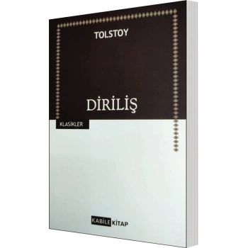 Diriliş - Tolstoy - Kabile Yayınları