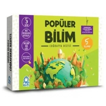 Popüler Bilim Coğrafya Seti 5 Kitap - Mavi Kirpi Yayınları