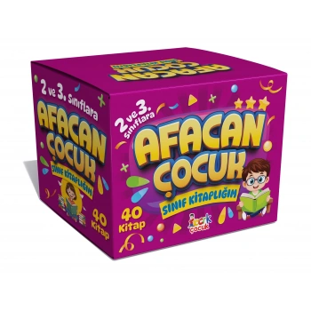 Afacan Çocuk Sınıf Kitaplığı - 2 ve 3.sınıf hikaye(40 Kitap) - Bıcırık Yayınları