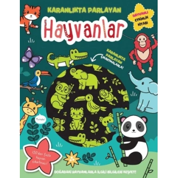 Karanlıkta Parlayan Kitaplar-Hayvanlar-Lisa Regan-İndigo Çocuk