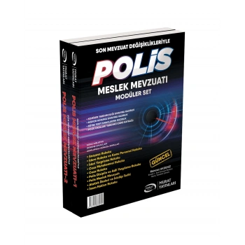 Modüler Set Polis Meslek Hukuku Ve Mevzuatı-Murat Yayınları