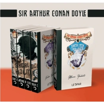 Sherlock Holmes Seti(5 Kitap)- Sir Arthur Conan Doyle-Leopar Yayınevi