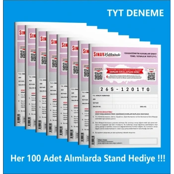 Sınav Kalitesinde 2026 TG TYT Deneme Kitabı-Sınav Yayınları