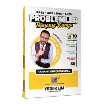 2026 Problemler Deneme Tüm Sınavlar için (Kamp.) - Yediiklim Yayınları