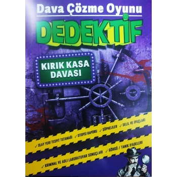 KIRIK KASA DAVASI - DEDEKTİF ÇÖZME OYUNU - MT DEDEKTİFLİK