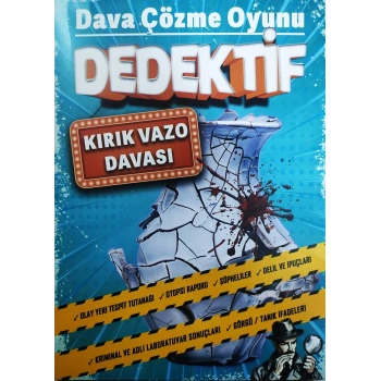 KIRIK VAZO DAVASI - DEDEKTİF ÇÖZME OYUNU - MT DEDEKTİFLİK