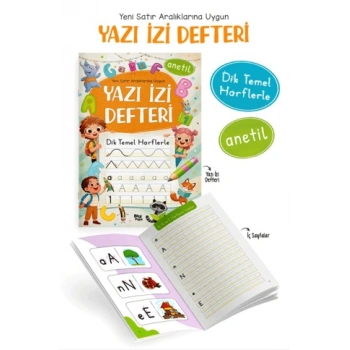Yazı İzi Defteri-(Küçük Boy)-Anetil-Bilgi Park Yayınevi