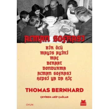 Alman Sofrası-Thomas Bernhard -Kırmızıkedi Yayınevi