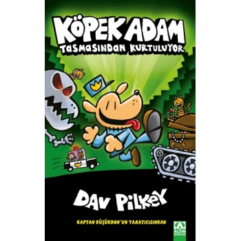 Köpek Adam 2 -Tasmasından Kurtuluyor- Dav Pilkey - Altın Kitaplar Yayınları