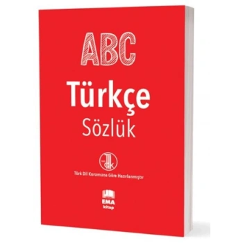 Türkçe Sözlük Ema Yayınları-1.HAMUR KARTON KAPAK