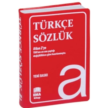 Türkçe Sözlük (1.Hamur Plastik Biala Kapak) - Ema Yayınları