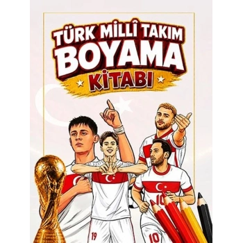 Türk Milli Takım Boyama Kitabı - Pinokyo Yayınları