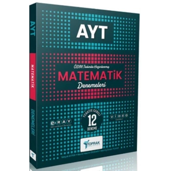 AYT Matematik 12 Deneme - Toprak Yayınları
