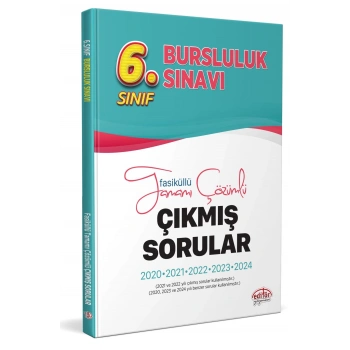 6.Sınıf Bursluluk Çıkmış Sorular İOKBS - Editör Yayınları