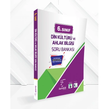 6.Sınıf Din Kültürü ve Ahlak Bilgisi Soru Bankası - Karekök Yayınları