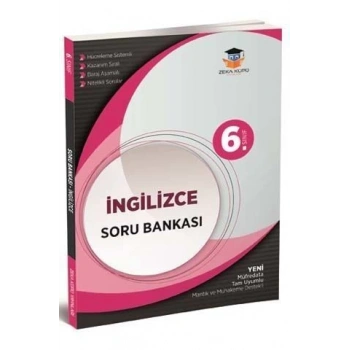 6.Sınıf İngilizce Soru Bankası - Zeka Küpü Yayınları