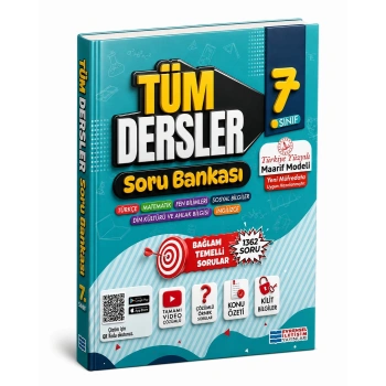 7.Sınıf Tüm Dersler Soru Bankası YENİ- Evrensel İletişim Yayınları