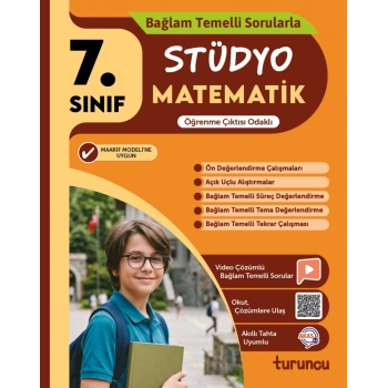 7.Sınıf Matematik Stüdyo Bağlam Temelli Sorularla -Tudem Yayınları