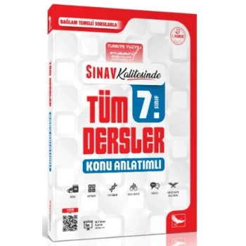 7.Sınıf Tüm Dersler Konu Anlatımlı - Sınav Yayınları
