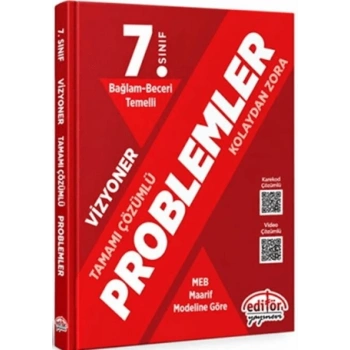 7.Sınıf Problemler Bağlam ve Beceri Temelli Soru Bankası- Editör Yayınları