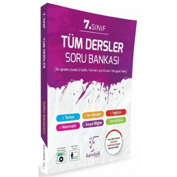 7.Sınıf Tüm Dersler Soru Bankası - Karekök Yayınları