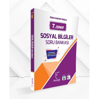 7.Sınıf Sosyal Bilgiler Soru Bankası Karekök Yayınları