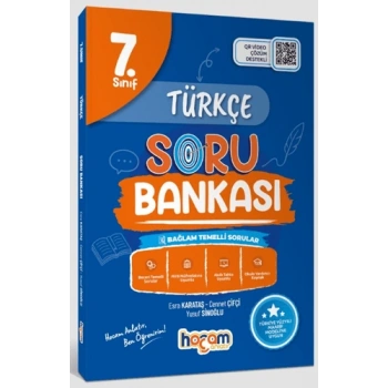 7.Sınıf Türkçe Soru Bankası (Maarif Model)-Esra Karataş-Cennet Çİfçi-Hocam Anlatır Yayınları
