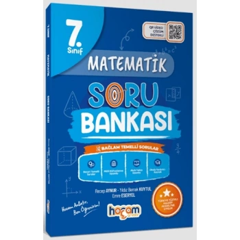 7.Sınıf Matematik Soru Bankası (Maarif Model)-Recep Aynur-Yıldız Berrak Kuytul-Hocam Anlatır Yayınları