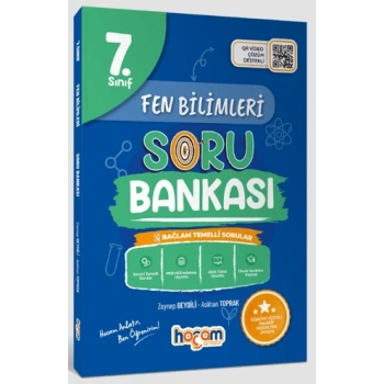 7.Sınıf Fen Bilimleri Soru Bankası (Maarif Model)-Zeynep Beydili-Aslıhan Toprak-Hocam Anlatır Yayınları
