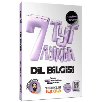 7 Adımda Dil Bilgisi Soru TYT-2025-Temelden Zirveye-Yediiklim Yayınları