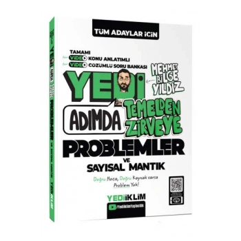 7 Adımda Problem ve Sayısal Mantık - Yediiklim Yayınları