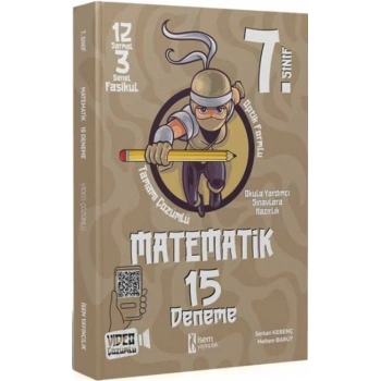 7. Sınıf Matematik 15 Deneme - İsem Yayınları