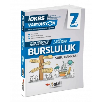 7. Sınıf Varyasyon Tüm Dersler Bursluluk Soru Bankası-Gizli Yayınları