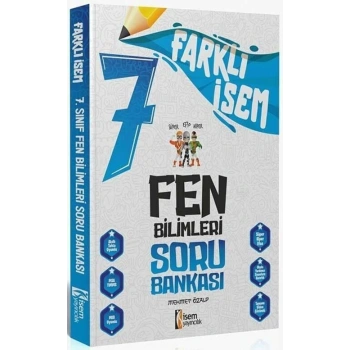 7.Sınıf Farklı İsem Fen Bilimleri Soru Bankası - İsem Yayınları