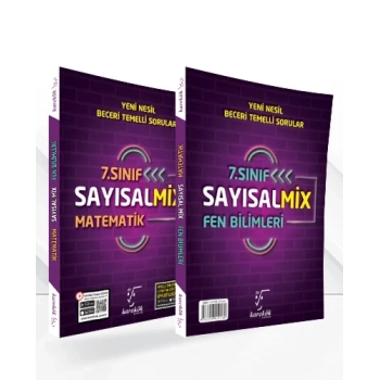 7.Sınıf Sayısal Mix - Karekök Yayınları