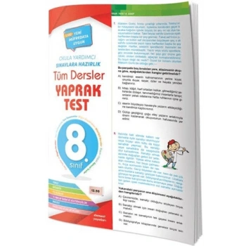 8.Sınıf Tüm Dersler Yaprak Test - Element Yayınları